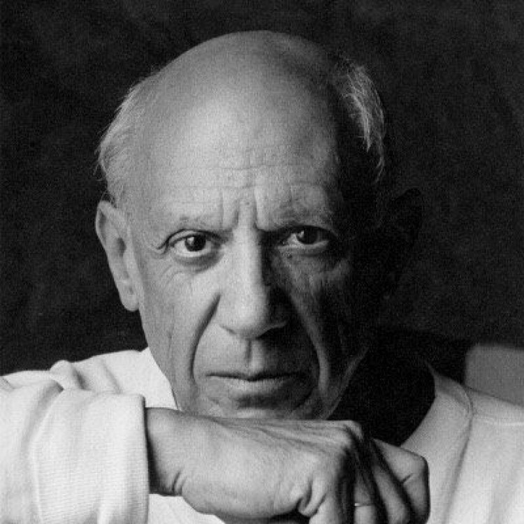 Why did Picasso heat the stove with his paintings?